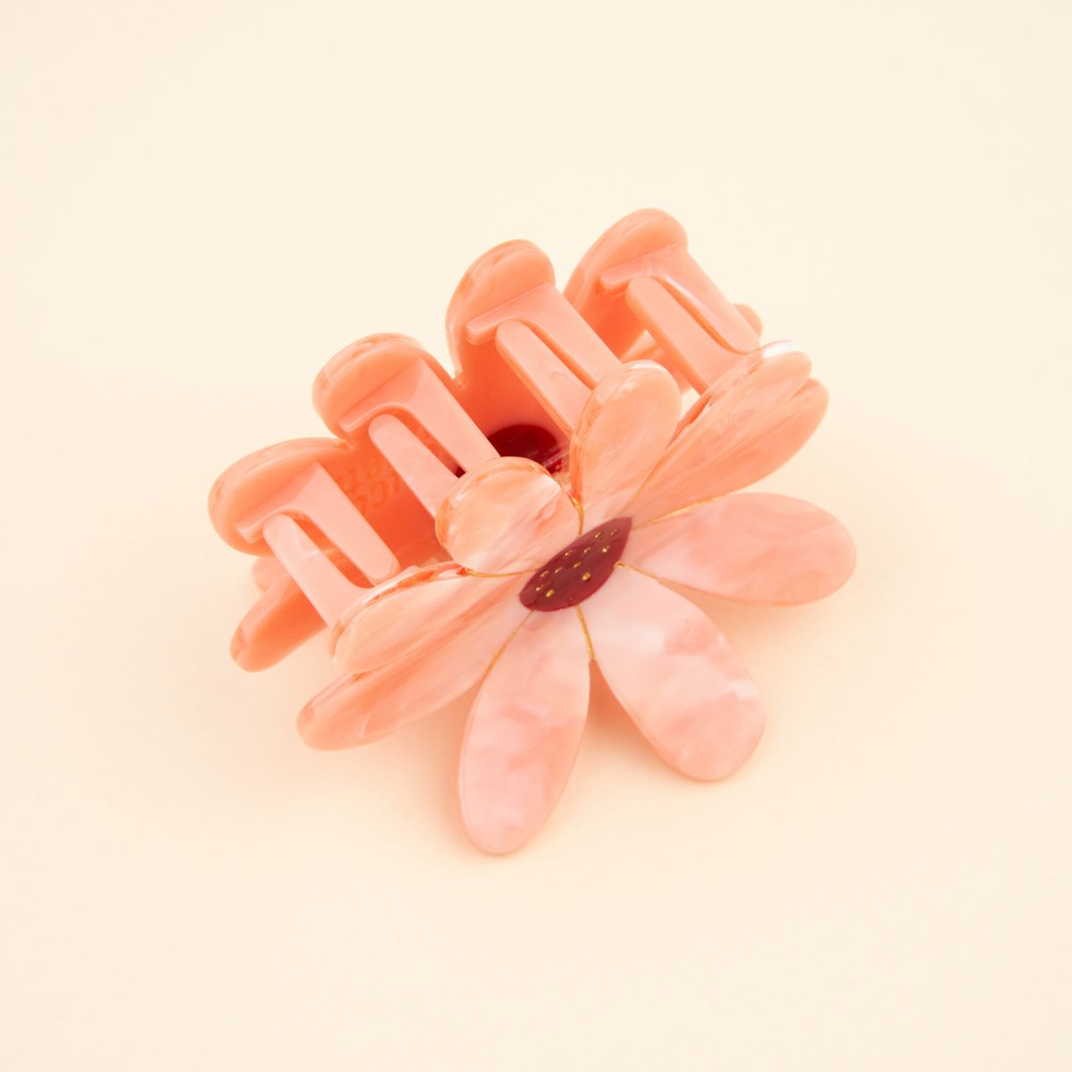 Pince à cheveux Coucou Suzette Fleur Rose