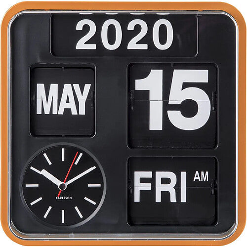 Horloge en plastique Mini Flip 24.5 cm