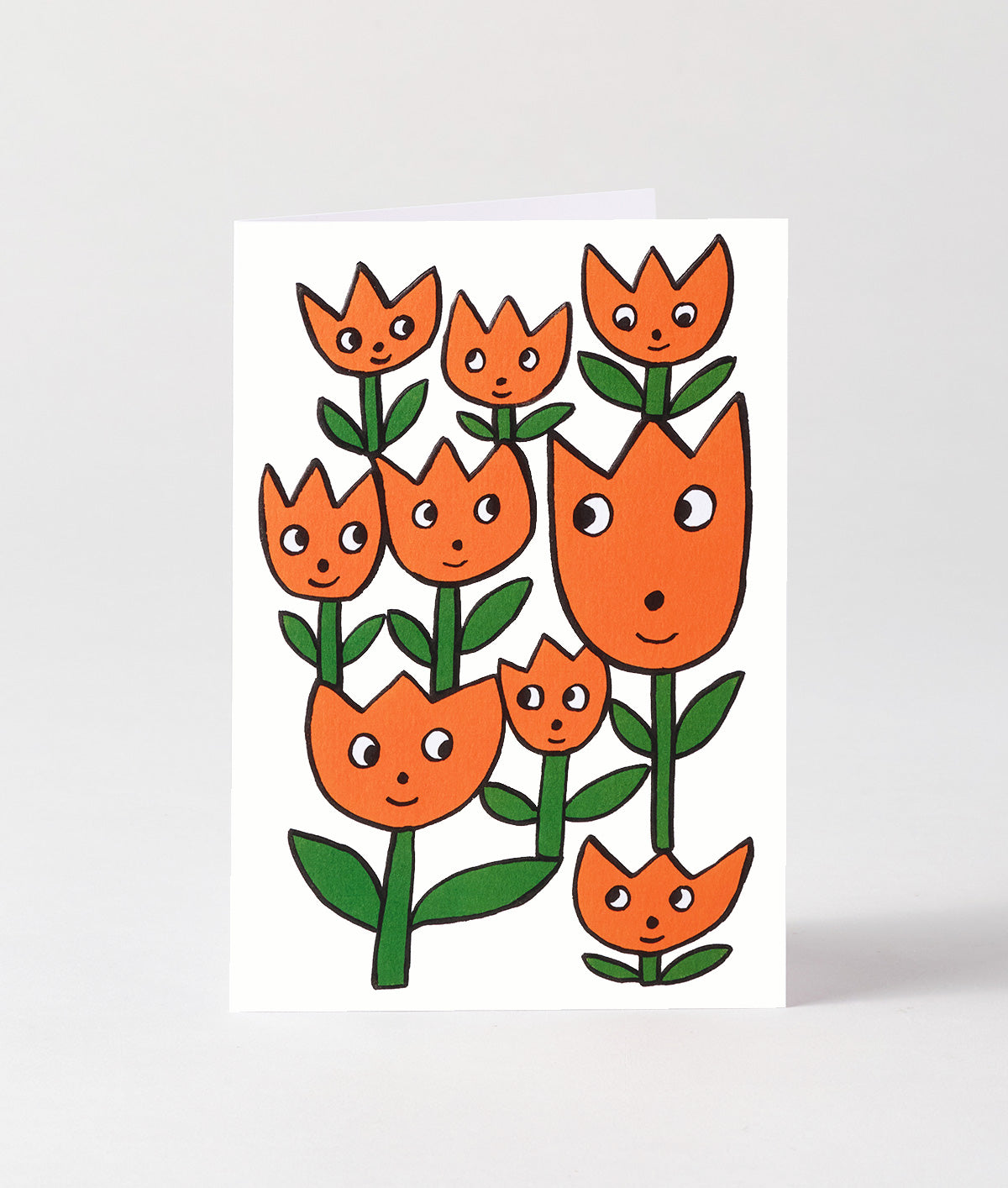 Carte postale - smiling flowers