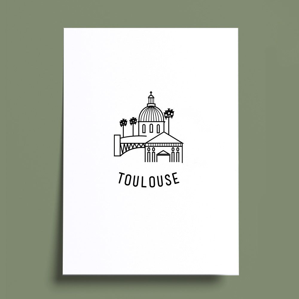 Affiche a4 toulouse