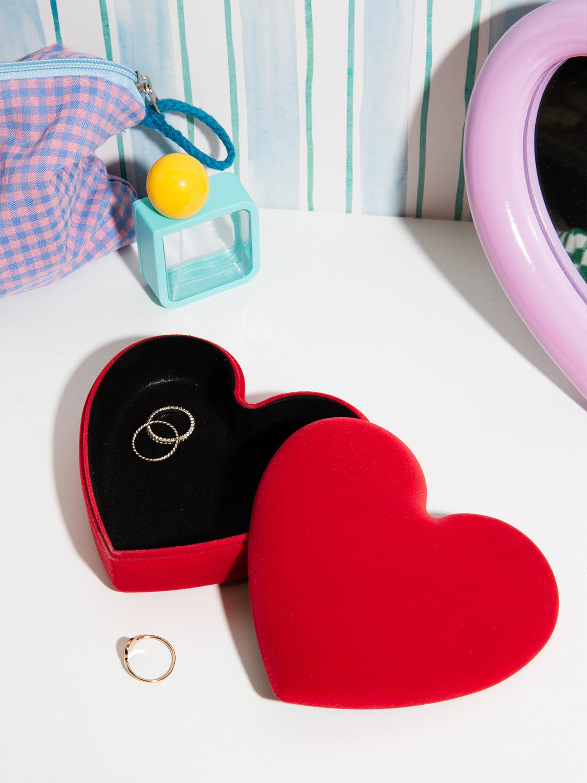DOIY, Storage Box, Love, Red