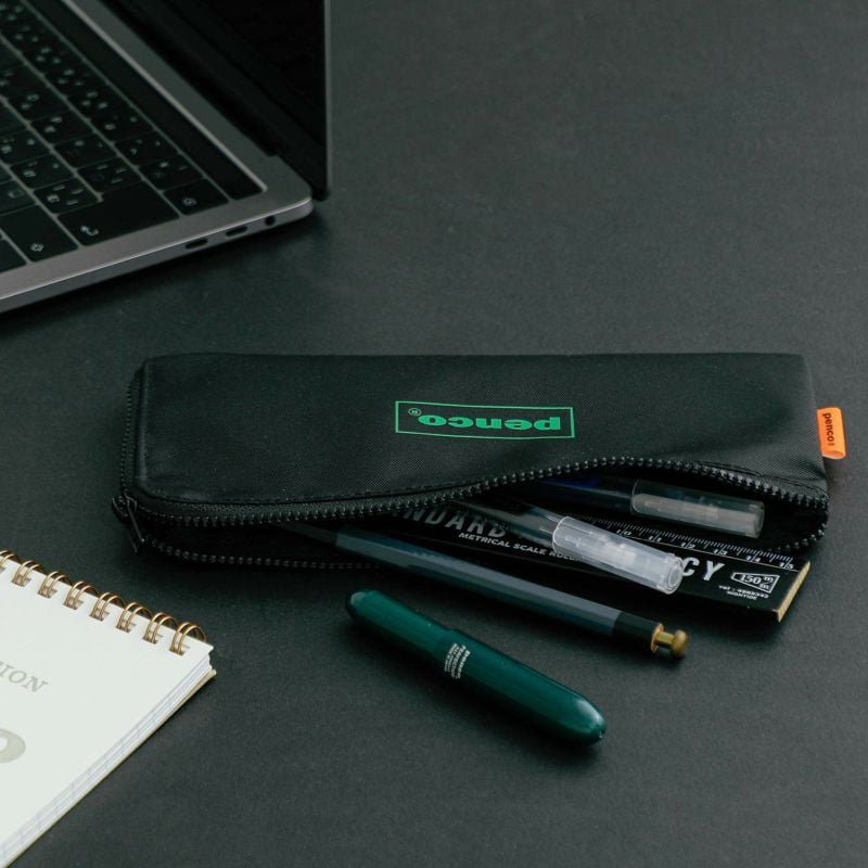 Zip Slider Pen Sack Orange