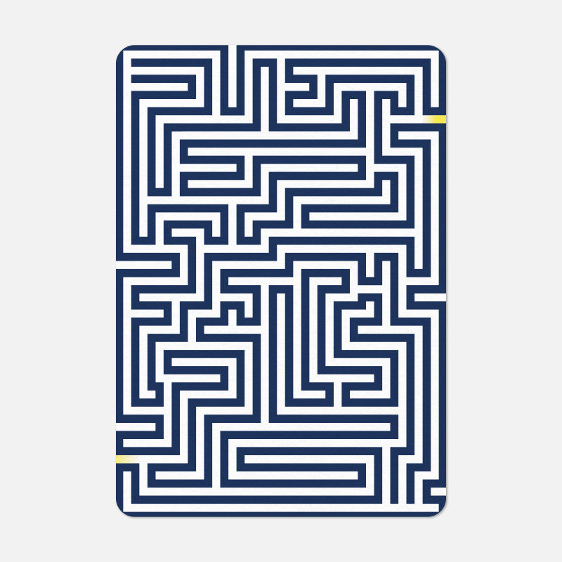 Carte postale - labyrinthe