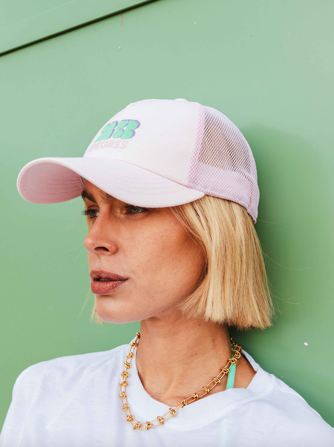 CASQUETTE ADULTE - SUNSHINEROSE PÂLE