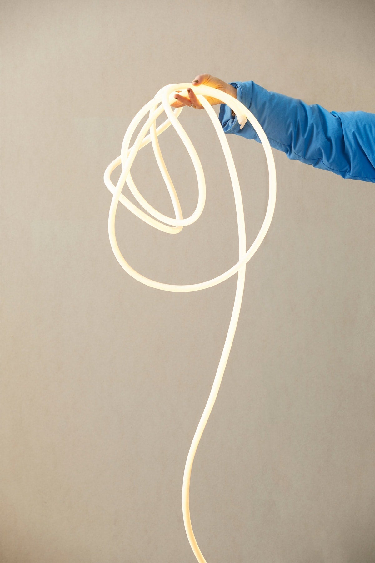 Flex tube, 5 m, warm white