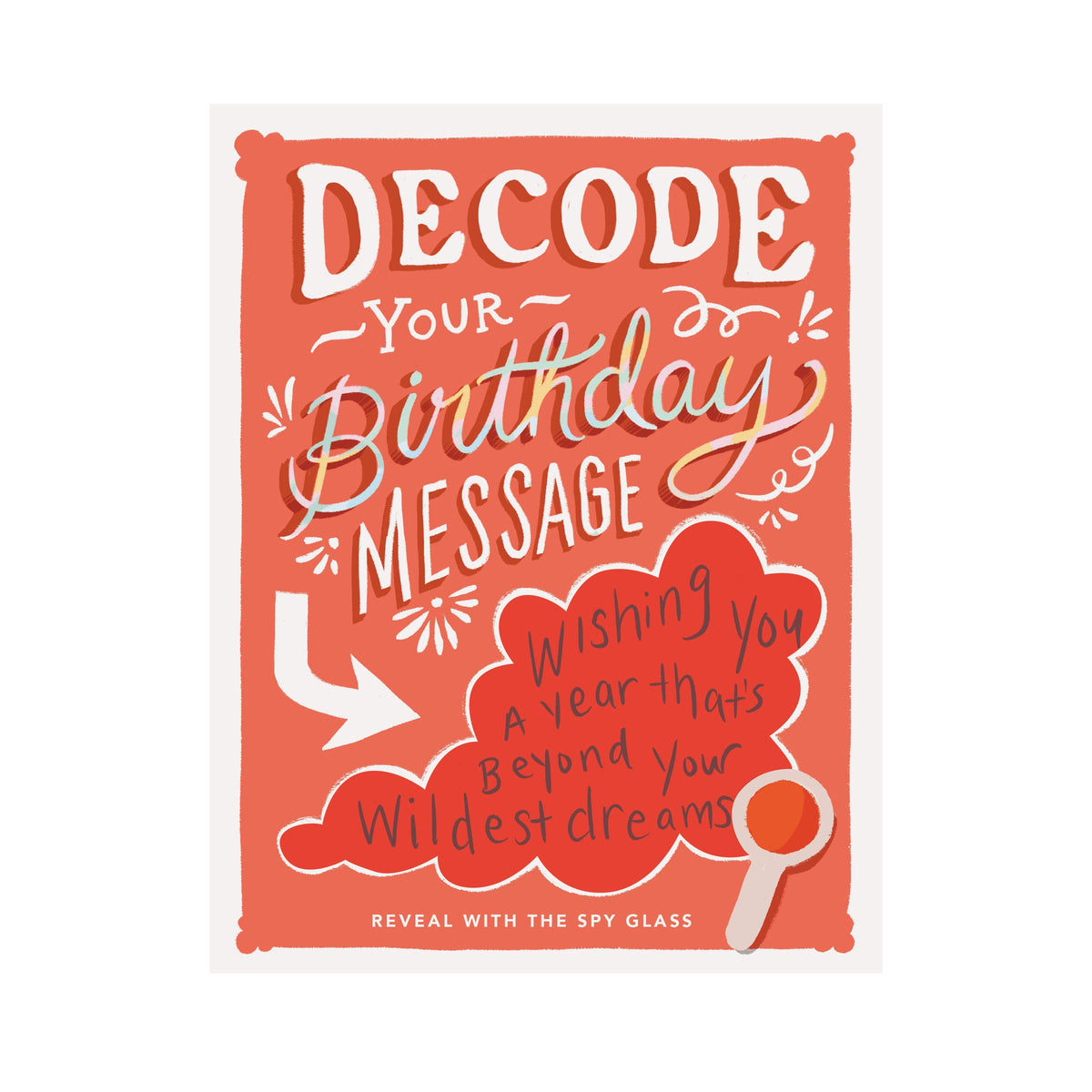 Decoder card birthday cloud