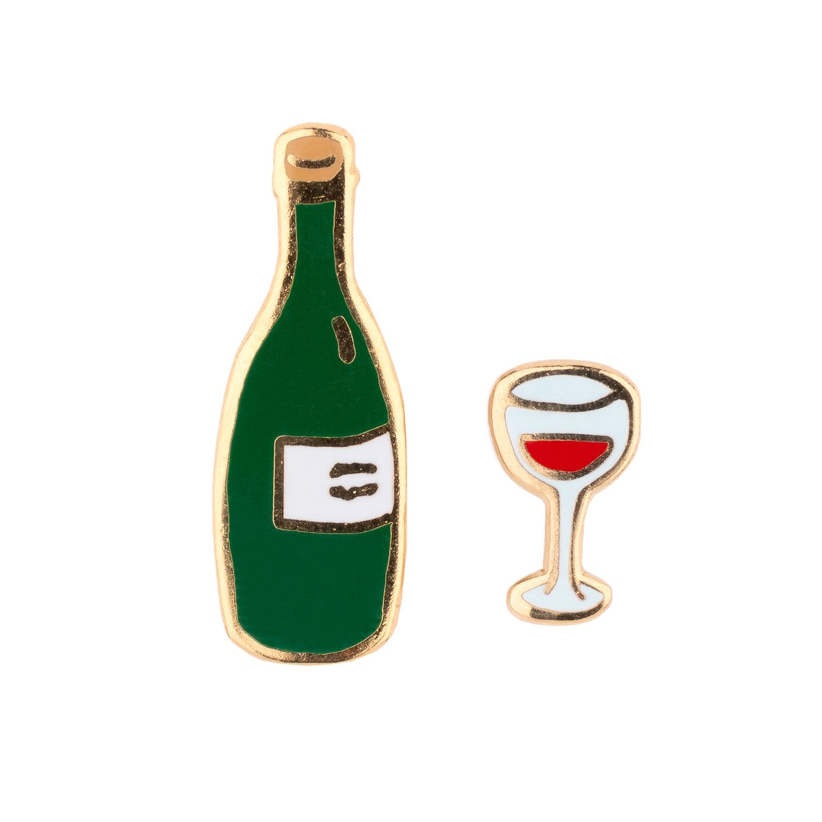 Pin's Duo vin
