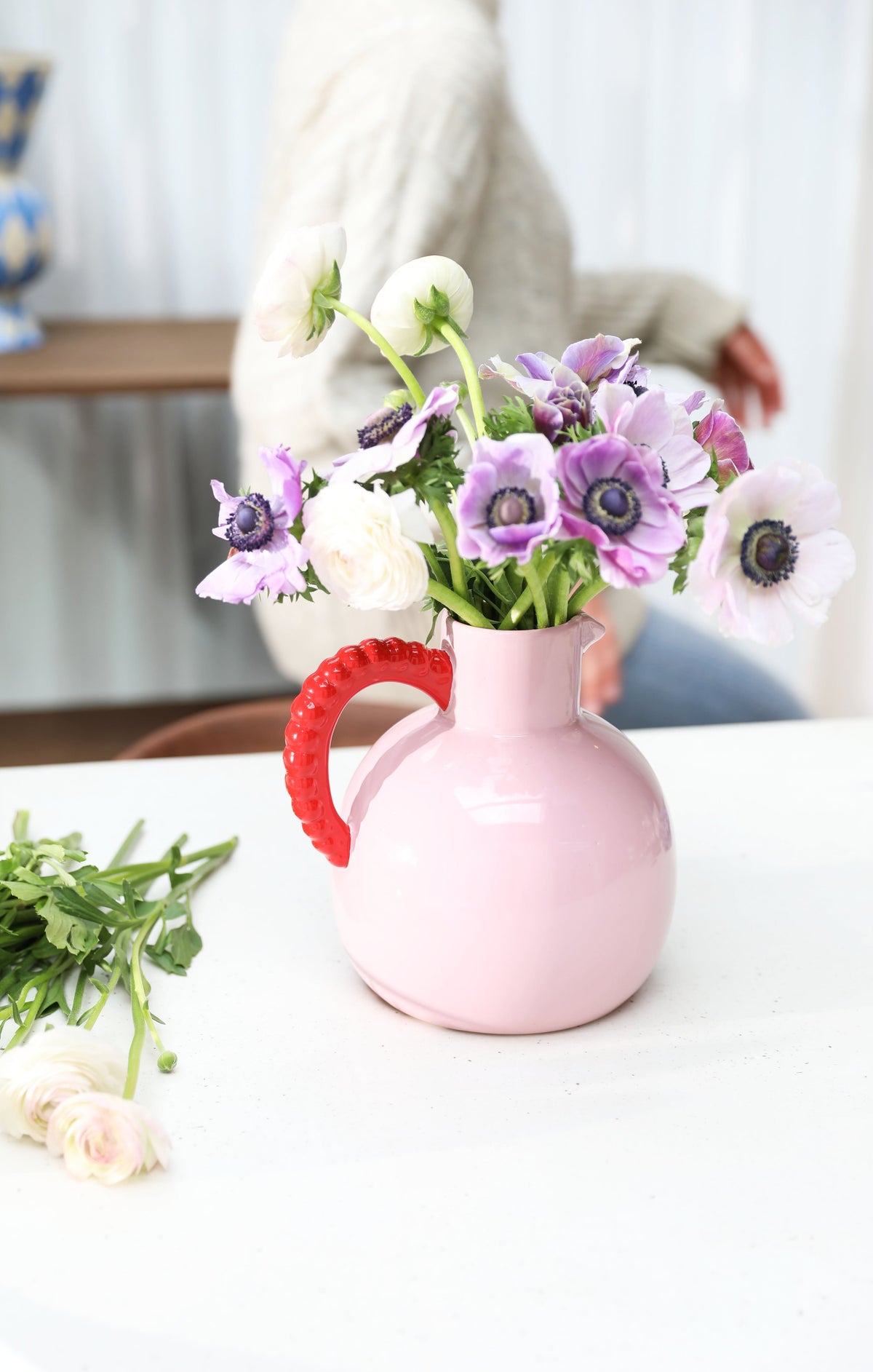 Jug perle pink