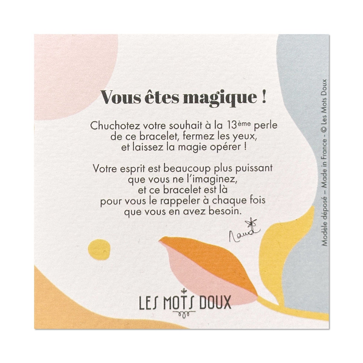 Bracelet voeu mini cristal champagne or