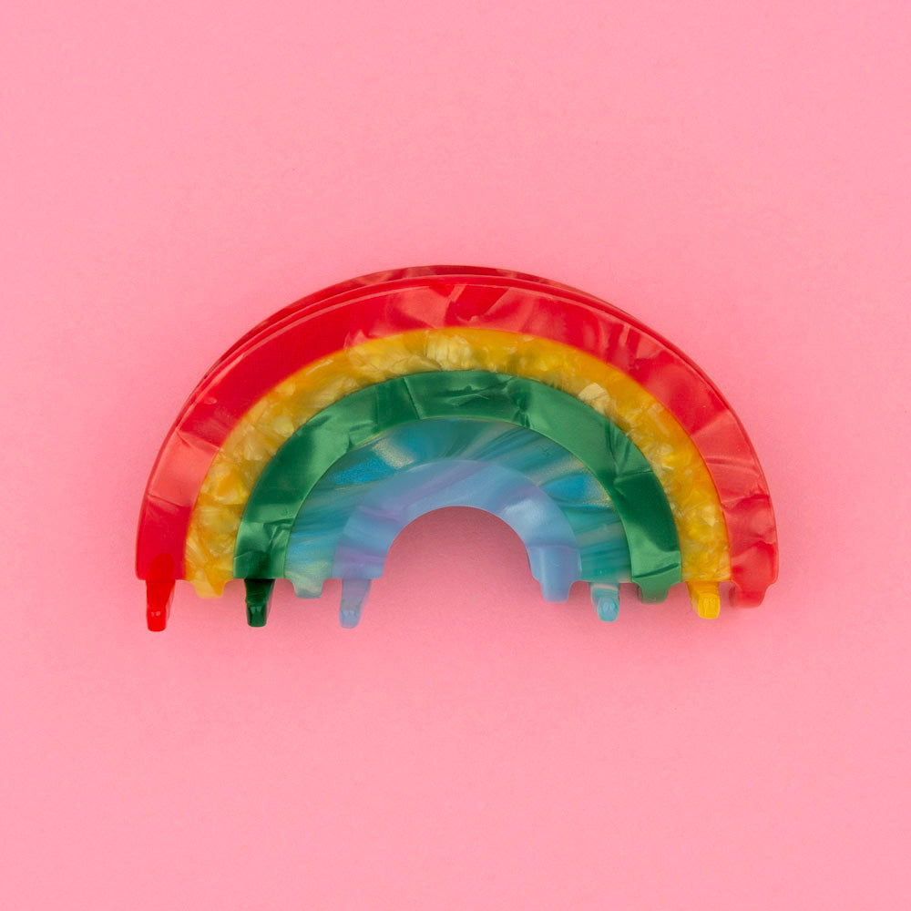 Pince à cheveux Coucou Suzette Arc-en-ciel