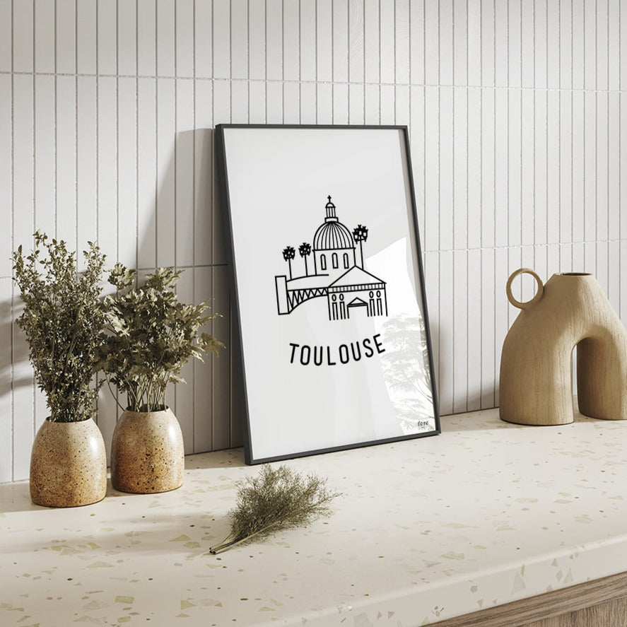 Affiche a4 toulouse