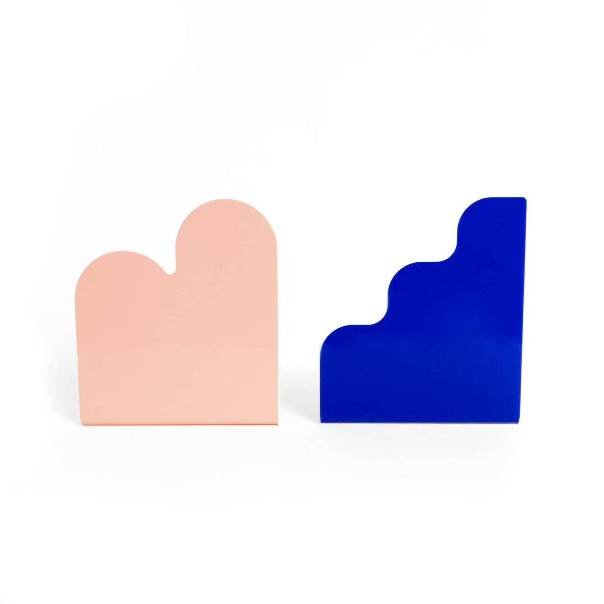 Lot de 2 supports s2 pour livres abstraits