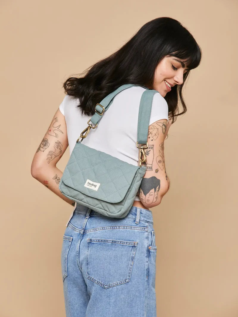 Sac Margault matelassé Sauge
