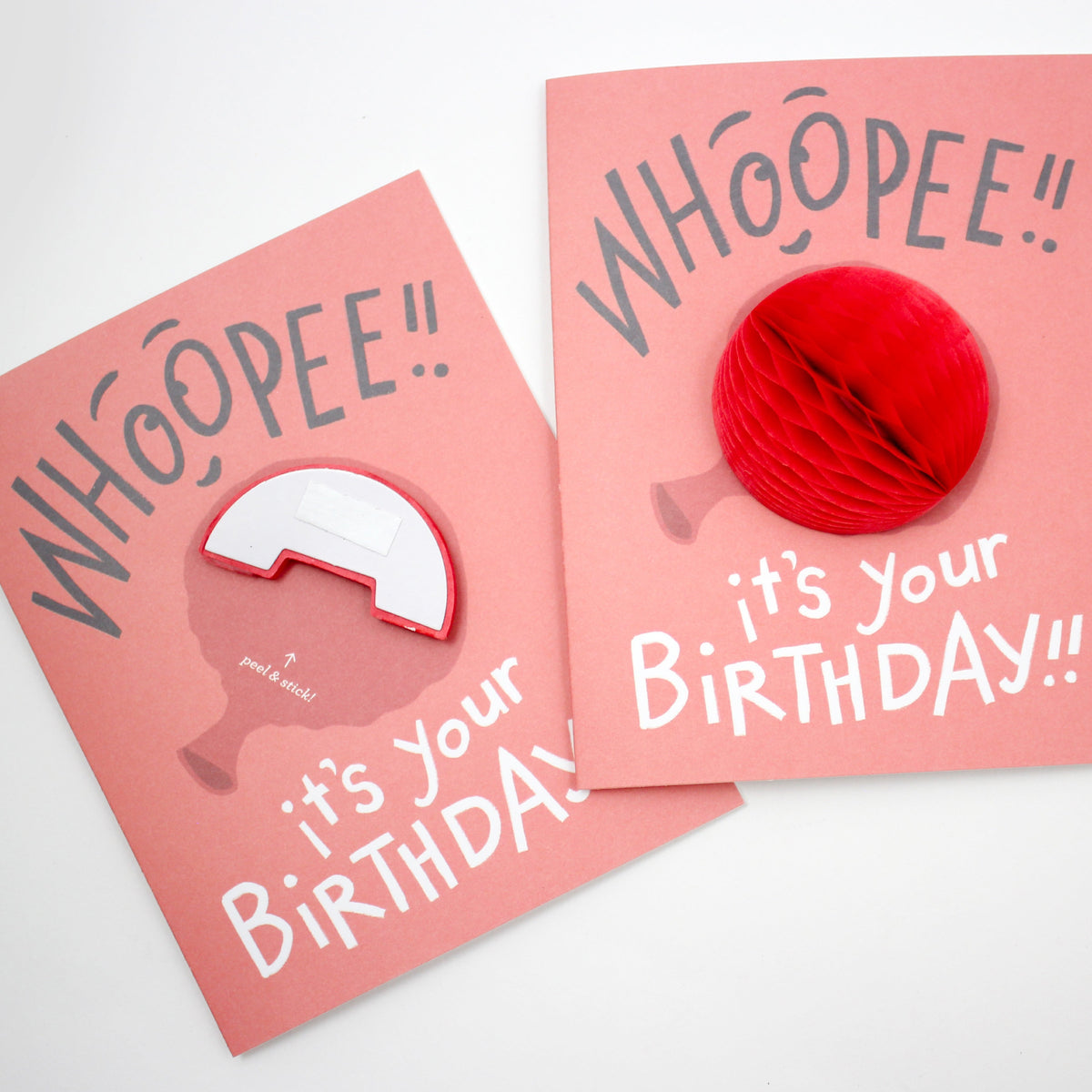 CARTE - Popup Card Whoopee birthday