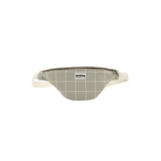 Sac banane Olivia Carreaux Argile/Blanc