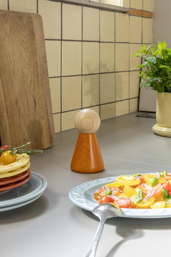 Salt & pepper halma small orange