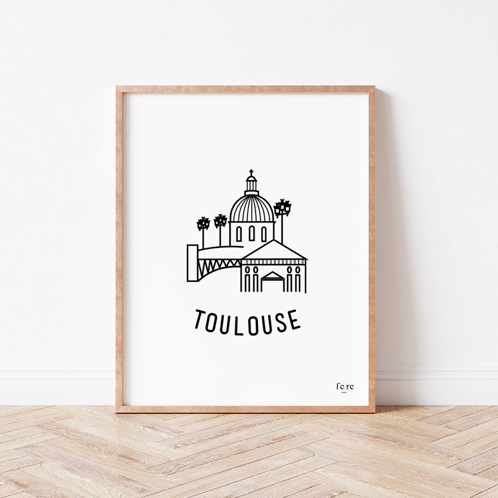 Affiche a4 toulouse
