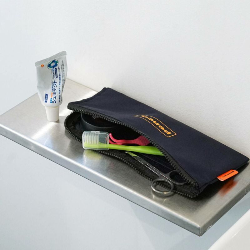 Zip Slider Pen Sack Orange