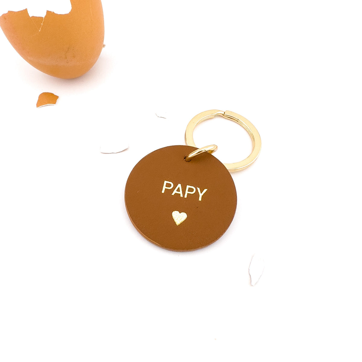 Œuf Porte-Clés Papy