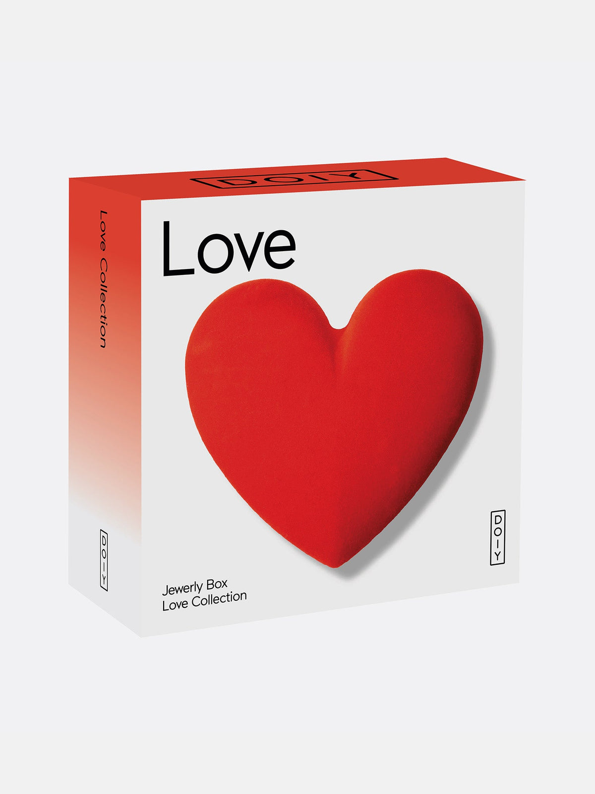DOIY, Storage Box, Love, Red