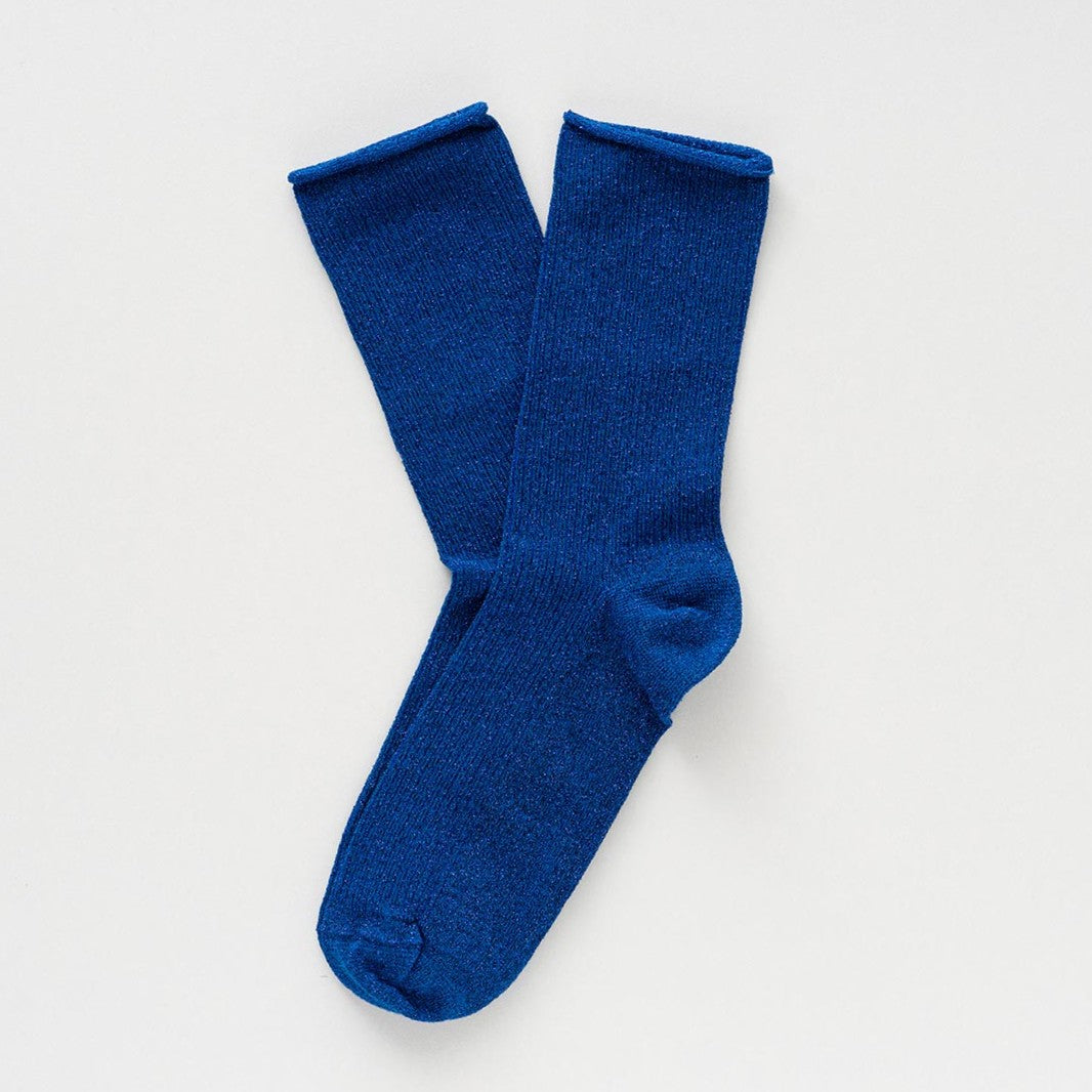 Lurex glitter socks
