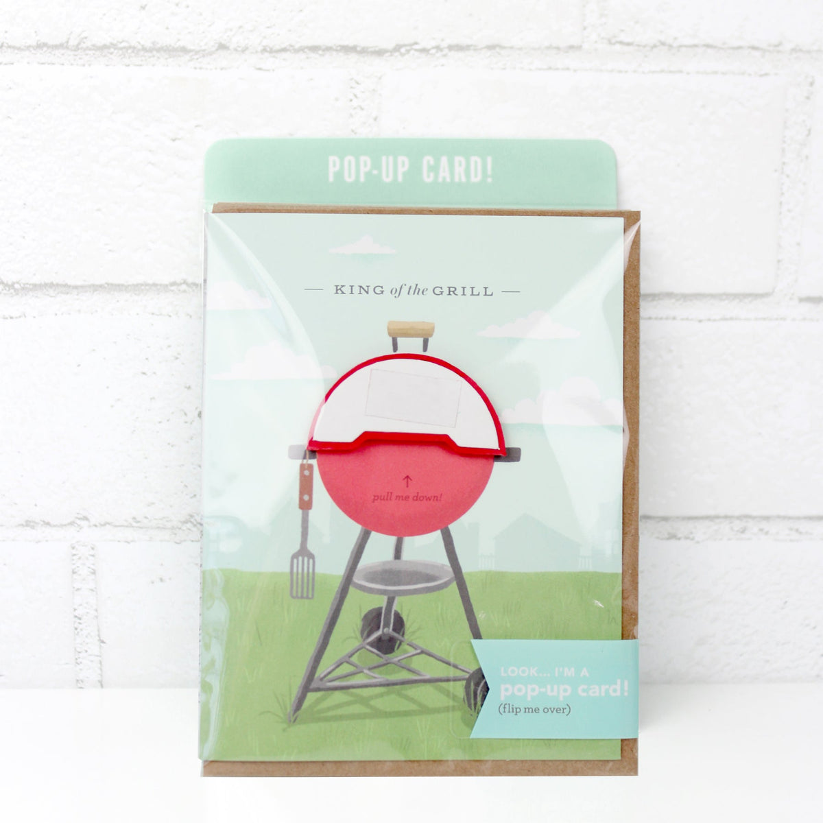 Pop up Card King of the Grill