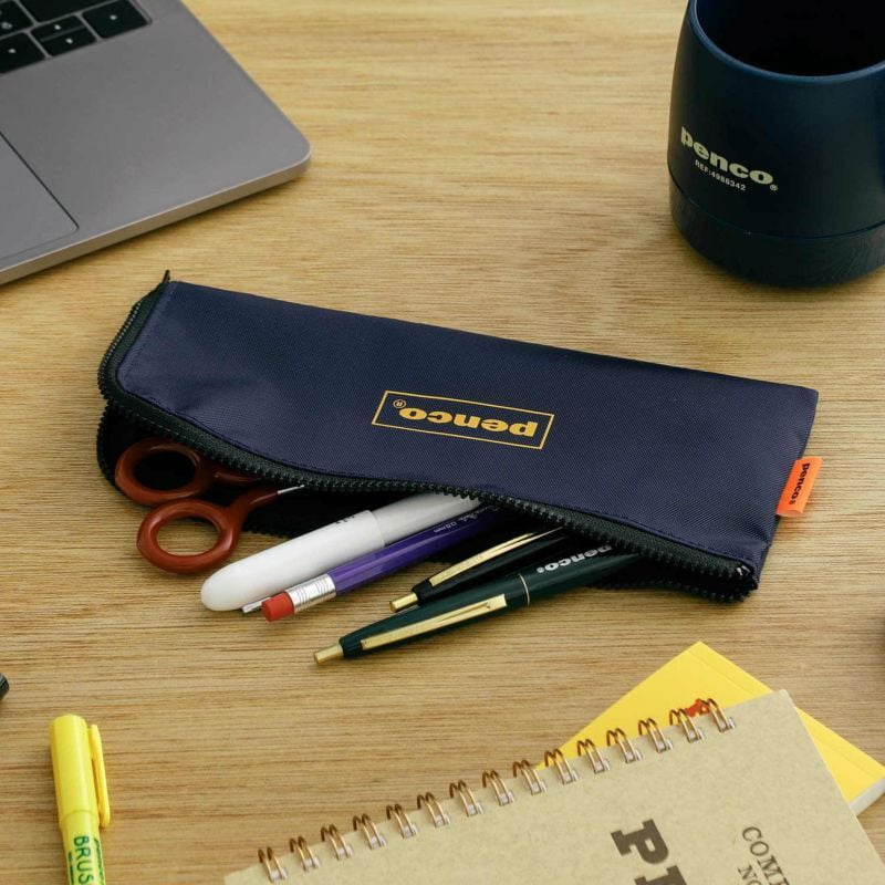 Zip Slider Pen Sack Orange