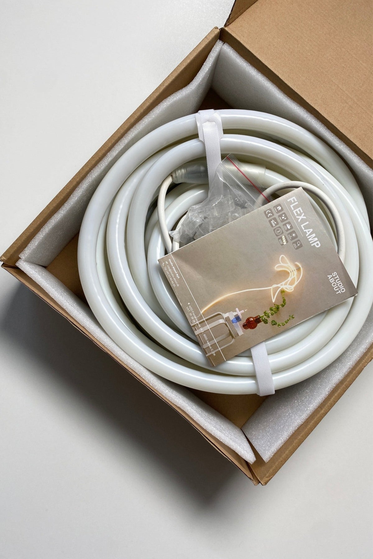 Flex tube, 5 m, warm white