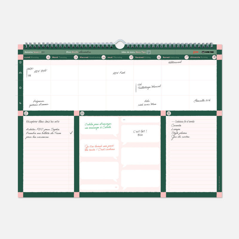 Le Planning Hebdo