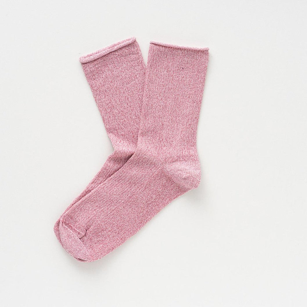 Lurex glitter socks