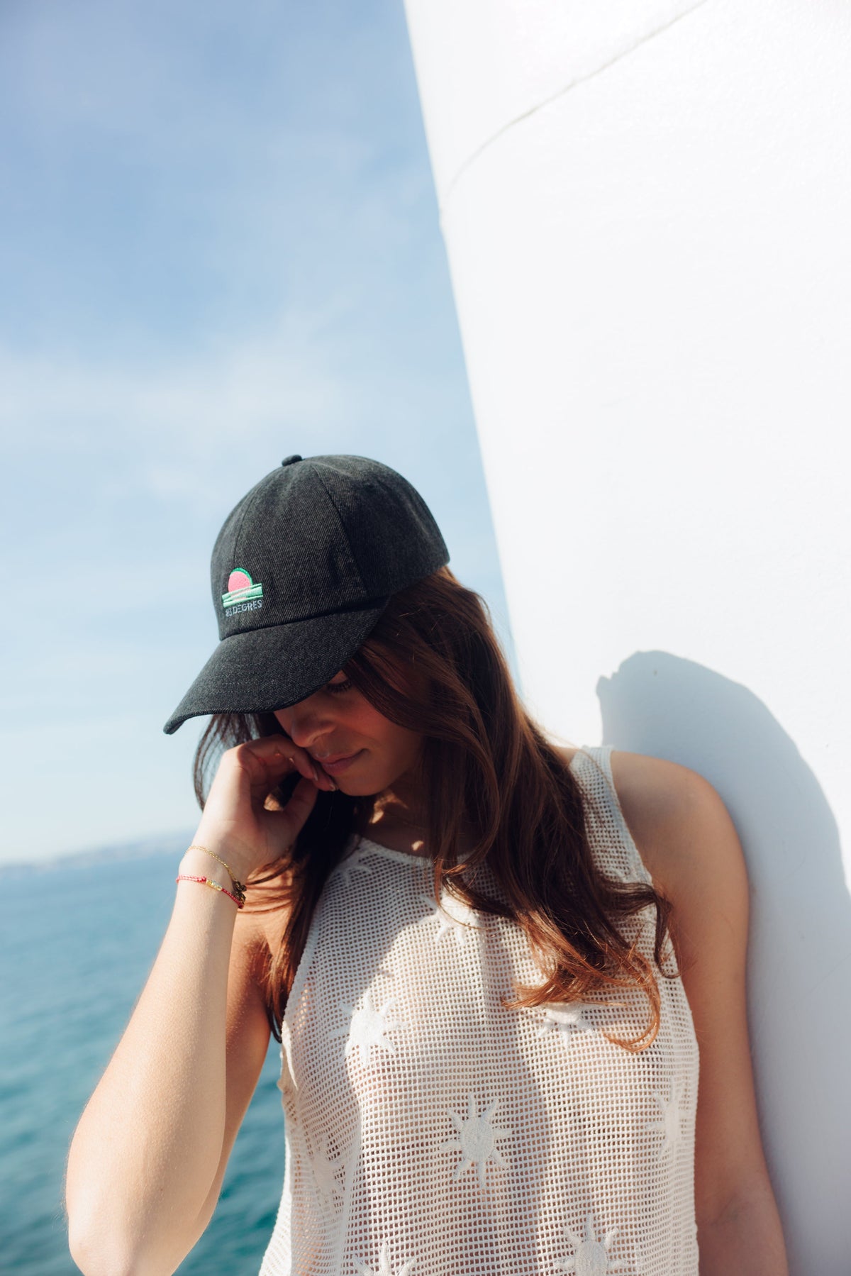 CASQUETTE SUNNY JEAN NOIR