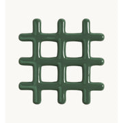 Trivet grid green - Dessous de plat