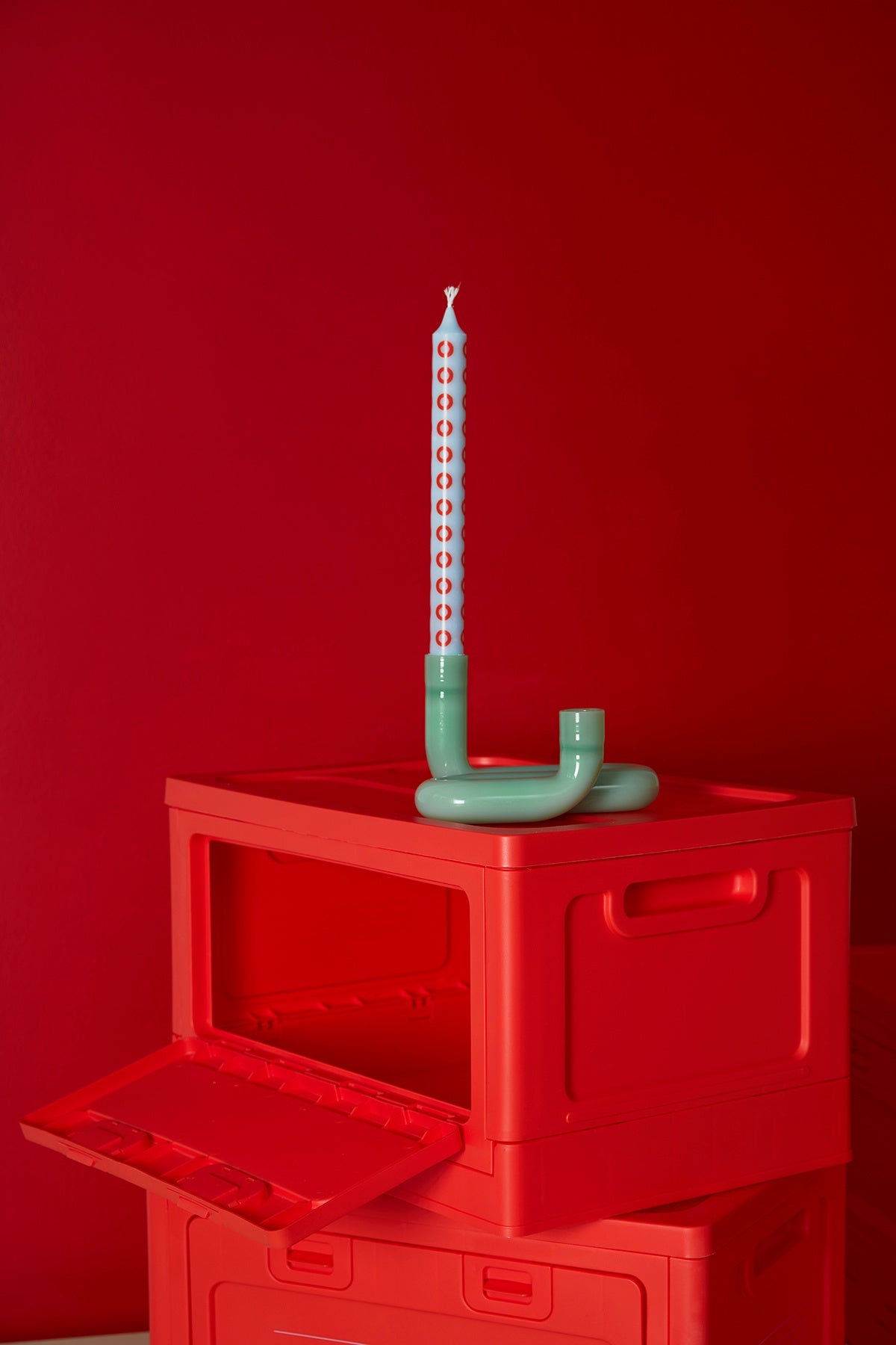 Box, large, red