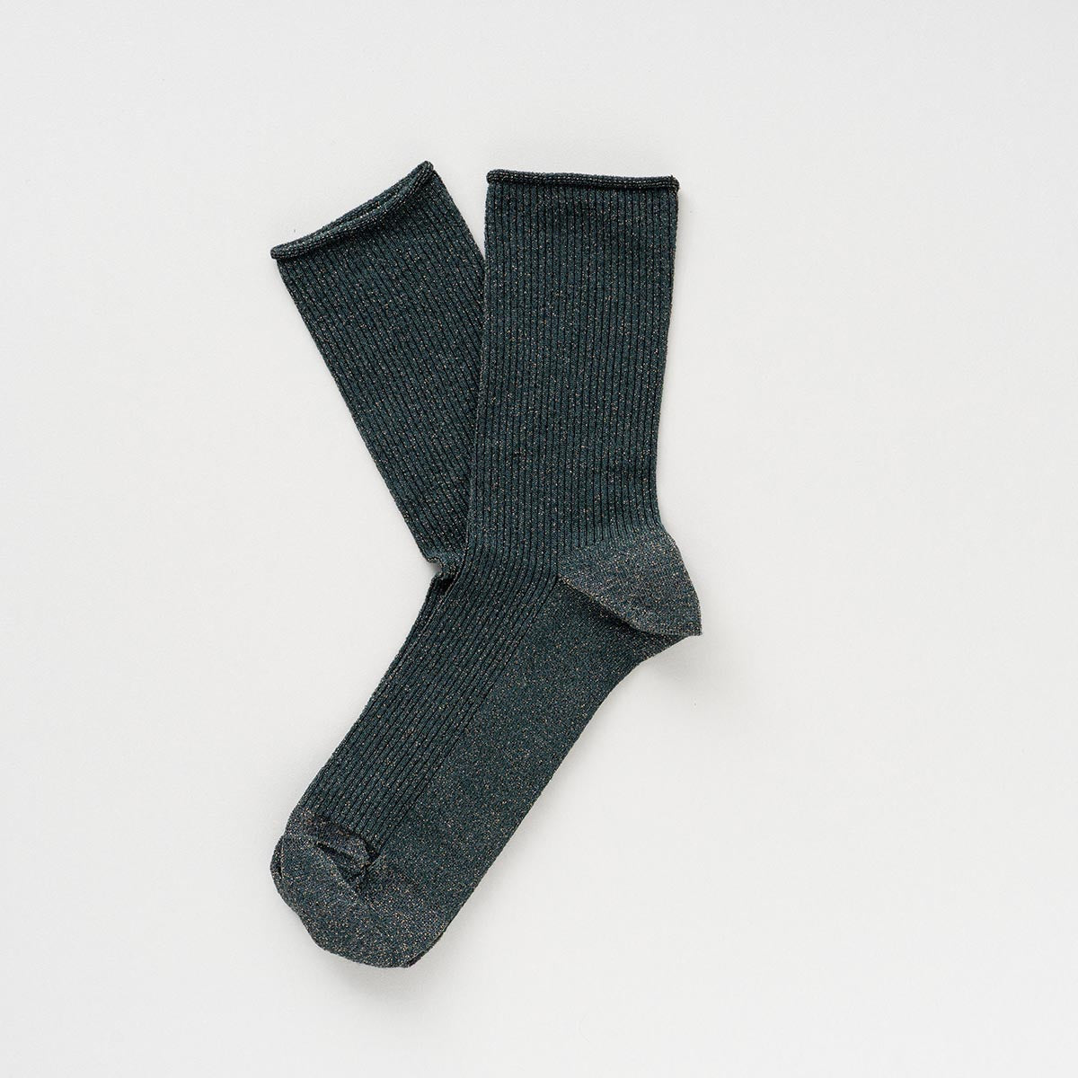Lurex glitter socks